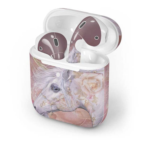 Laurie Prindle Licorne Florale Rose Unicorn Apple AirPods 2 Skin