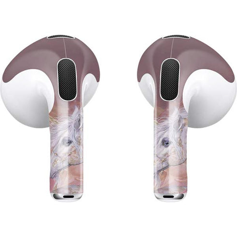 Laurie Prindle Licorne Florale Rose Unicorn Apple AirPods (3rd Gen 2021) Skin