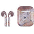 Laurie Prindle Licorne Florale Rose Unicorn Apple AirPods Skin