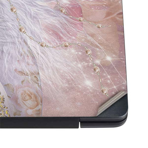 Laurie Prindle Licorne Florale Rose Unicorn Dell Vostro Skin