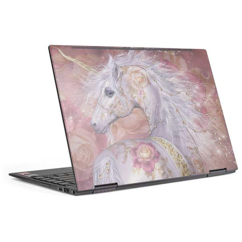 Laurie Prindle Licorne Florale Rose Unicorn HP Envy Skin