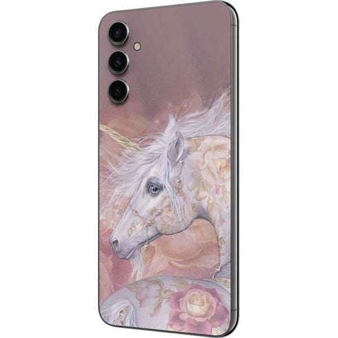 Laurie Prindle Licorne Florale Rose Unicorn Galaxy A14 5G Skin