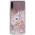 Laurie Prindle Licorne Florale Rose Unicorn Galaxy A50 Clear Case