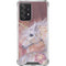 Laurie Prindle Licorne Florale Rose Unicorn Galaxy A52 5G Clear Case
