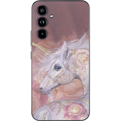 Laurie Prindle Licorne Florale Rose Unicorn Galaxy A54 5G Skin