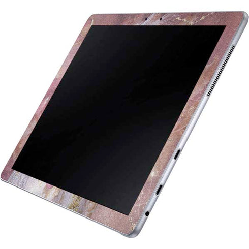 Laurie Prindle Licorne Florale Rose Unicorn Galaxy Book 12in Skin