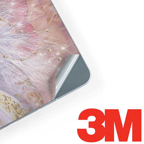 Laurie Prindle Licorne Florale Rose Unicorn Galaxy Book 12in Skin