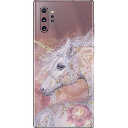 Laurie Prindle Licorne Florale Rose Unicorn Galaxy Note 10 Plus Skin