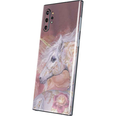 Laurie Prindle Licorne Florale Rose Unicorn Galaxy Note 10 Plus Skin