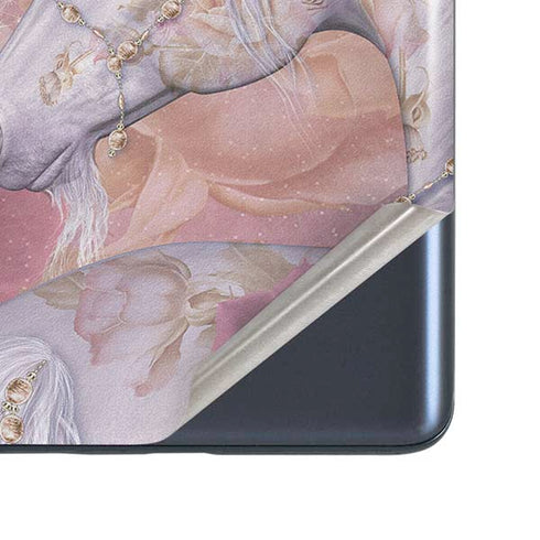 Laurie Prindle Licorne Florale Rose Unicorn Galaxy S20 Fan Edition Skin