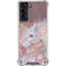 Laurie Prindle Licorne Florale Rose Unicorn Galaxy S21 5G Clear Case