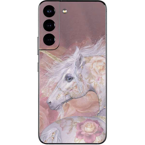 Laurie Prindle Licorne Florale Rose Unicorn Galaxy S22 Skin