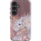 Licorne Florale Rose Unicorn by Laurie Prindle Galaxy S24 Impact Case