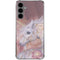 Licorne Florale Rose Unicorn by Laurie Prindle Galaxy S24 Plus Clear Case