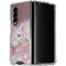 Laurie Prindle Licorne Florale Rose Unicorn Galaxy Z Fold4 5G Clear Case