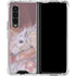 Laurie Prindle Licorne Florale Rose Unicorn Galaxy Z Fold4 5G Clear Case