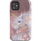 Laurie Prindle Licorne Florale Rose Unicorn iPhone 11 Impact Case