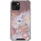 Laurie Prindle Licorne Florale Rose Unicorn iPhone 13 Mini Clear Case