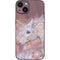 Licorne Florale Rose Unicorn by Laurie Prindle iPhone 15 Plus Skin