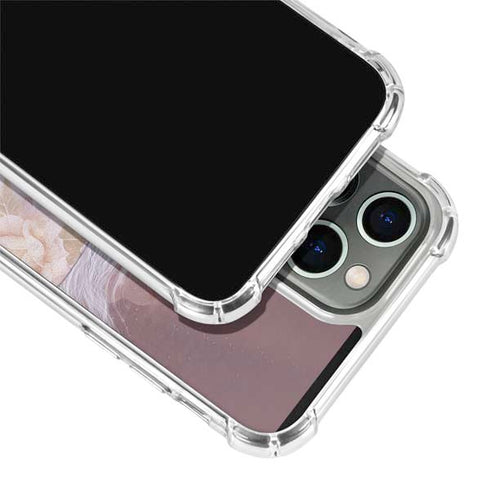 Licorne Florale Rose Unicorn by Laurie Prindle iPhone 15 Pro Max Clear Case