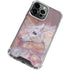 Licorne Florale Rose Unicorn by Laurie Prindle iPhone 15 Pro Max Clear Case