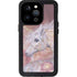 Laurie Prindle Licorne Florale Rose Unicorn iPhone 14 Pro Waterproof Case
