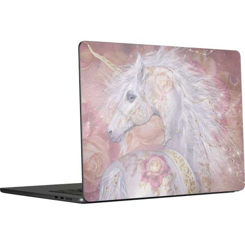 Laurie Prindle Licorne Florale Rose Unicorn MacBook Air 15 in (2023) Skin