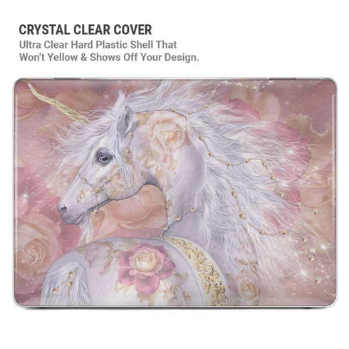 Licorne Florale Rose Unicorn by Laurie Prindle MacBook Air 15in (2023-2025) Case plus Skin
