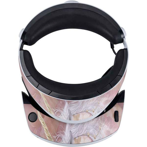 Laurie Prindle Licorne Florale Rose Unicorn PlayStation VR2 Skin