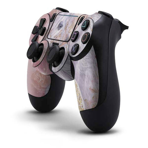 Laurie Prindle Licorne Florale Rose Unicorn PS4 Pro/Slim Controller Skin