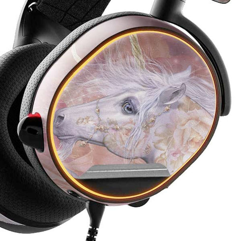 Laurie Prindle Licorne Florale Rose Unicorn SteelSeries Arctis 3 Skin