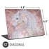 Laurie Prindle Licorne Florale Rose Unicorn Universal Laptop 12in (9.8 x 6.8in) Skin