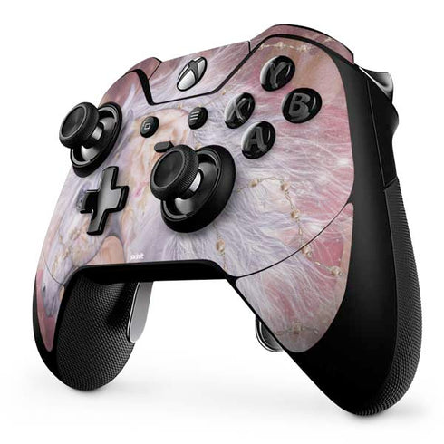 Laurie Prindle Licorne Florale Rose Unicorn Xbox One Elite Controller Skin
