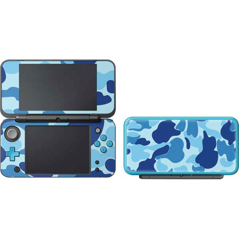 Light Blue Street Camo Nintendo 2DS XL (2017) Skin