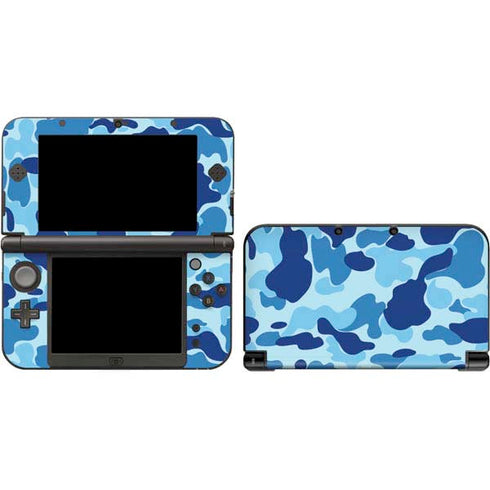 Light Blue Street Camo 3DS XL 2015 Skin