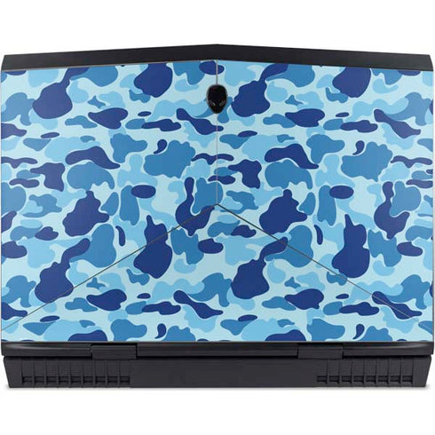 Light Blue Street Camo Dell Alienware Skin