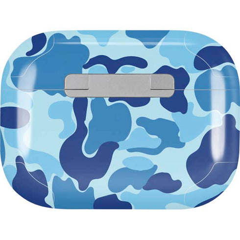 Light Blue Street Camo Apple AirPods Pro Skin