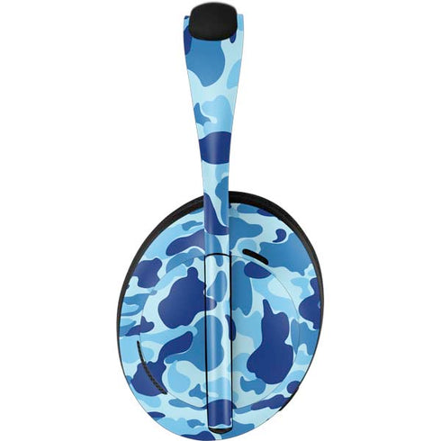 Light Blue Street Camo Bose Noise Cancelling Headphones 700 Skin