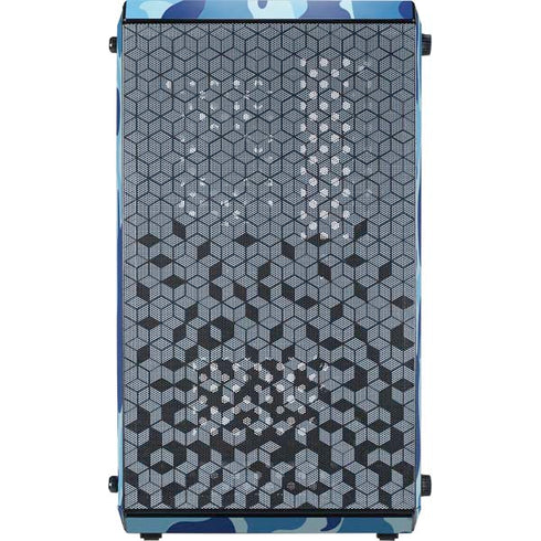 Light Blue Street Camo Cooler Master MasterBox Q300L Mini Tower Skin