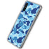 Light Blue Street Camo Galaxy A10e Clear Case