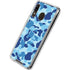 Light Blue Street Camo Galaxy A30 Clear Case