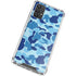 Light Blue Street Camo Galaxy A32 5G Clear Case