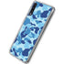 Light Blue Street Camo Galaxy A50 Clear Case