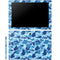 Light Blue Street Camo Galaxy Book 12in Skin