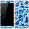 Light Blue Street Camo Galaxy J7 Skin