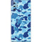 Light Blue Street Camo Galaxy Note 10 Plus Skin