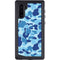 Light Blue Street Camo Galaxy Note 10 Waterproof Case