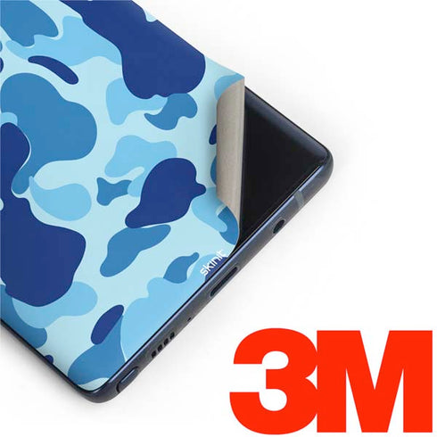 Light Blue Street Camo Galaxy Note 9 Skin