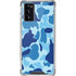 Light Blue Street Camo Galaxy Note20 5G Clear Case