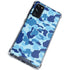 Light Blue Street Camo Galaxy S20 FE Clear Case